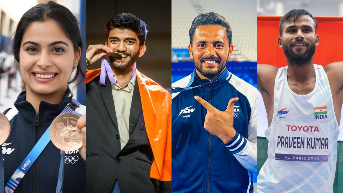 Manu Bhaker, Harmanpreet Singh, D Gukesh and Praveen Kumar To Be Conferred Major Dhyan Chand Khel Ratna Award 2024 | 🏆 LatestLY