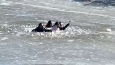 Tawang: 4 Tourists Fall in Frozen Sela Lake in Arunachal Pradesh While Attempting To Walk