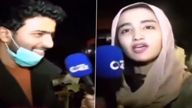 Geet in Real Life? Viral Video of Chatty Woman Taking Over the Mike From Pakistani Journalist Reminds Internet of the Beloved 'Jab We Met' Character