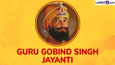 Guru Gobind Singh Ji Gurpurab 2025 Quotes, Shabad and HD Wallpapers: Celebrate Guru Gobind Singh Ji Parkash Purab by Sharing These Messages, Greetings and Sayings