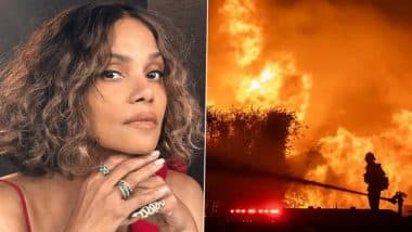 Los Angeles Wildfires: Actress Halle Berry Donates Her ‘Entire Closet’ to Families Displaced by the Crisis