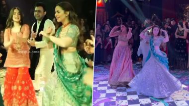 Pakistani Actress Hania Aamir Dances to ‘Chikni Chameli’ and ‘Badi Mushkil’ at Yashma Gill’s Sister’s Wedding (Watch Viral Videos)