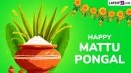 Happy Mattu Pongal 2025 Greetings and HD Images for Free Download Online: Celebrate the Third Day of Pongal Festival With Wishes, Messages and Wallpapers