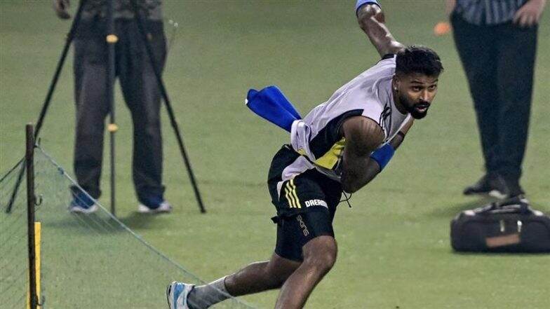 Hardik Pandya Shares Glimpses of His Training As He Prepares For India vs England ODI and T20I series, Says 'Showtime' (See Pics)