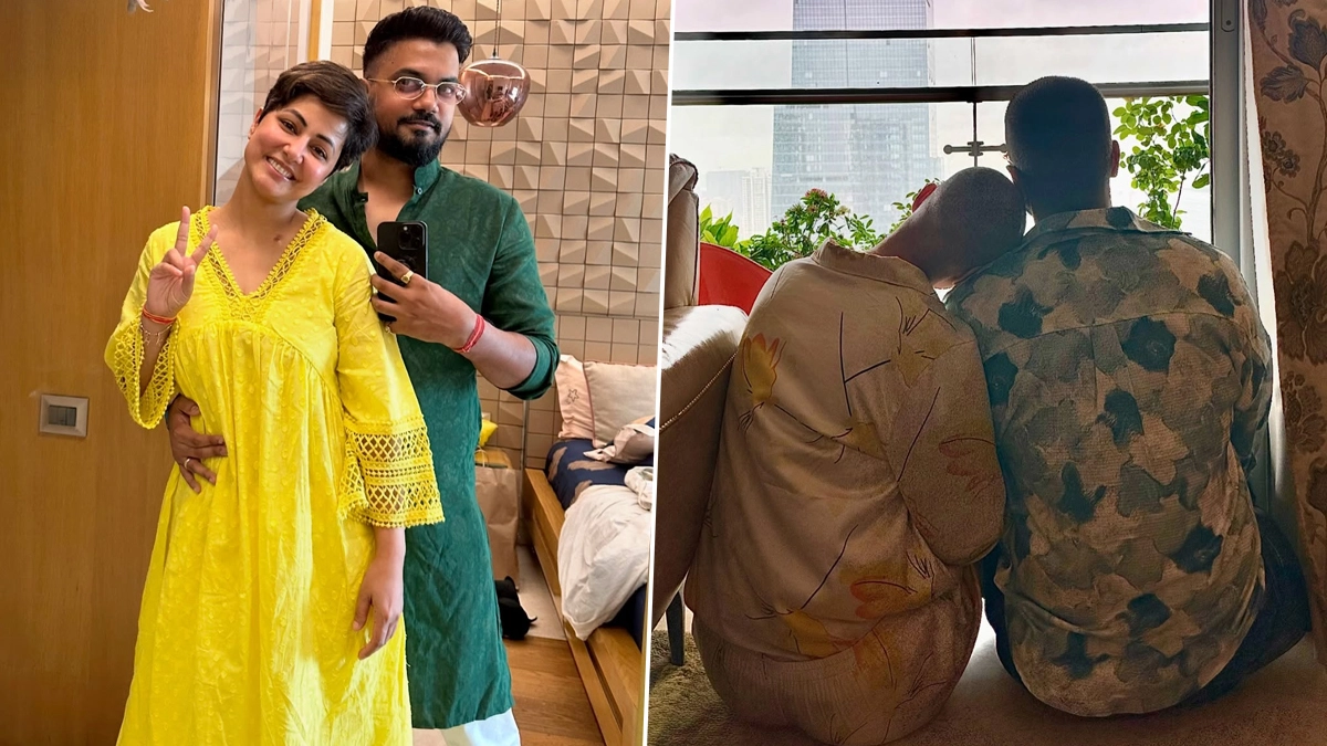 The Man Who Is Always by My Side': Hina Khan Expresses Heartfelt Gratitude  to Boyfriend Rocky Jaiswal for His Unwavering Support Amid Cancer Battle |  📺 LatestLY, image size:1200x675