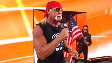 Hulk Hogan Booed by Los Angeles Crowd During His Speech at WWE Raw on Netflix Premiere (Watch Video)