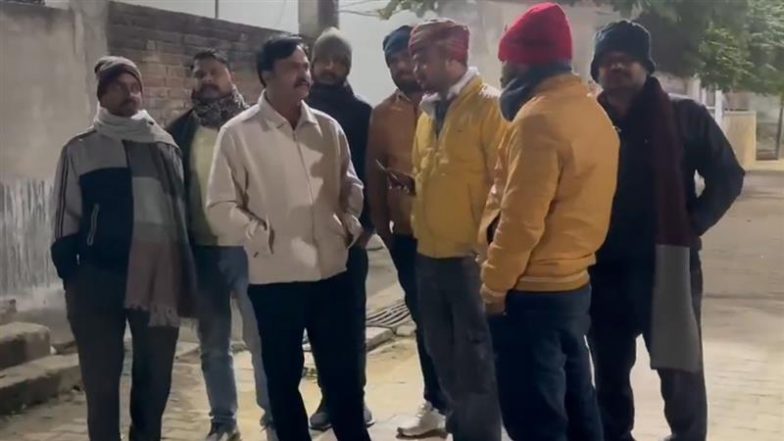 Saurabh Singh Sonu Escapes Murder Attempt: BJP MLA Shot At by Men Drinking Alcohol Near His Residence in Lakhimpur Kheri (Watch Video)