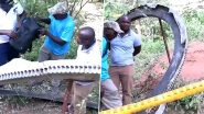 Kenya: Massive 500 Kg Metal Ring Crashes Into Mukuku Village in Makueni County, Investigation Underway (Watch Video)