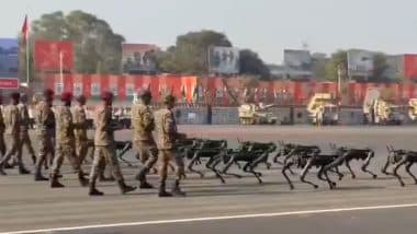 Army Day Parade 2025: Robotic Mules To Feature in Indian Army's First Parade in Pune on January 15, Rehearsal Video Surfaces