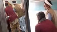 Rajasthan: RPF Constable Slaps Woman on Ranthambore Express Train After Argument Over Pulling Emergency Chain in Sawai Madhopur, Suspended After Video Goes Viral