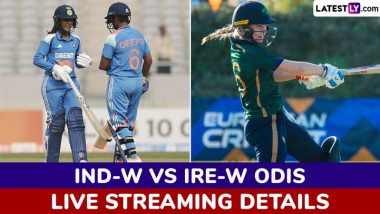  India Women's National Cricket Team vs Ireland Women's National Cricket Team ODI Live Streaming