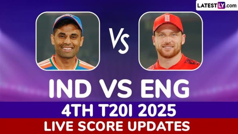 India vs England Live Score Updates of 4th T20I 2025 Get Toss Winner