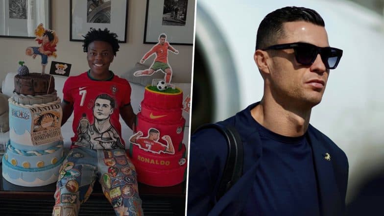 Cristiano Ronaldo Wishes IShowSpeed on His 20th Birthday With the Message ‘Stay Wild and Fast,’ Gesture Goes Viral Online (View Posts)