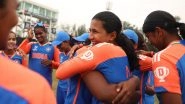 India U19 Beat England U19 by Nine Wickets To Book Their Place in ICC Women&rsquo;s U19 T20 World Cup 2025 Final