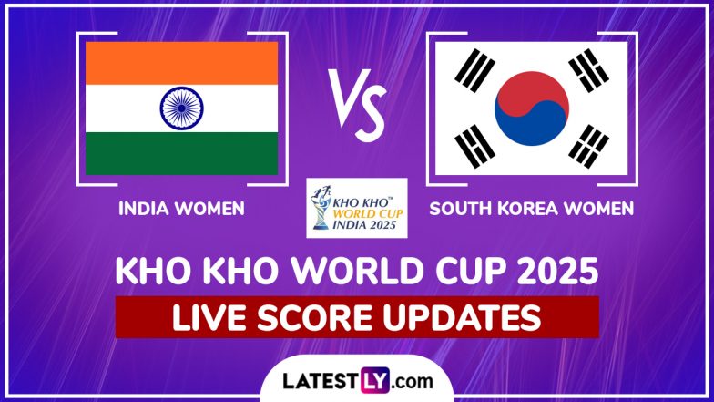 IND 175 - 18 KOR | India Women vs South Korea Women Kho Kho World Cup 2025 Highlights: India Beat South Korea in One-Sided Affair To Start Inaugural Edition in Style