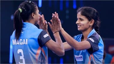 India vs South Africa Women’s Kho Kho World Cup 2025 Semifinals Live Streaming Free Online: How to Watch IND-W vs SA-W Knockout Match on Mobile and TV Channel Telecast?