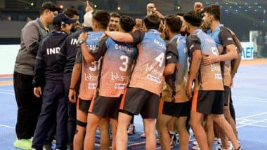 India Men's Team Qualifies for Semifinals of Kho Kho World Cup 2025; Pratik Waikar and Co Storm into Last Four With Dominant 100-40 Victory Over Sri Lanka