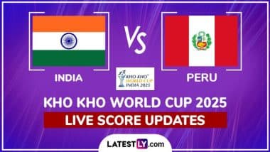 Kho Kho World Cup 2025 Live Score Updates of India vs Peru Match 