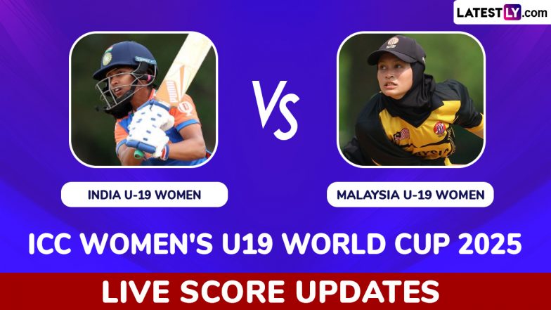 IND-U19 Win By 10 Wickets | India U-19 Women vs Malaysia U-19 ICC Women's T20 World Cup 2025 Highlights: Vaishnavi Sharma, Aayushi Shukla, Gongadi Trisha Star as India Win Second Match in Tournament
