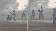 Indian Steve Smith? Young Cricketer With Similar Mannerisms As Star Australian Cricketer Spotted Playing Local Cricket in India, Video Goes Viral