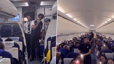 ‘A Sky Full of Stars,’ Indigo Pilot Hosts Mid-Air Coldplay Concert for Onboard Passengers Travelling From Pune to Ahmedabad, Watch Viral Video