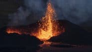 Volcano Eruption Caught on Camera in Indonesia: Mount Ibu on Halmahera Island Erupts in North Maluku Province, Spews Hot Lava and Smoke Into the Air (Watch Video)