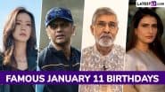 January 11 Birthdays and Birth Anniversaries: Know About Famous People and Celebrities Born on January 11