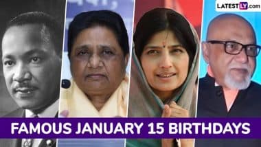 Know About Famous People and Celebrities Born on January 15