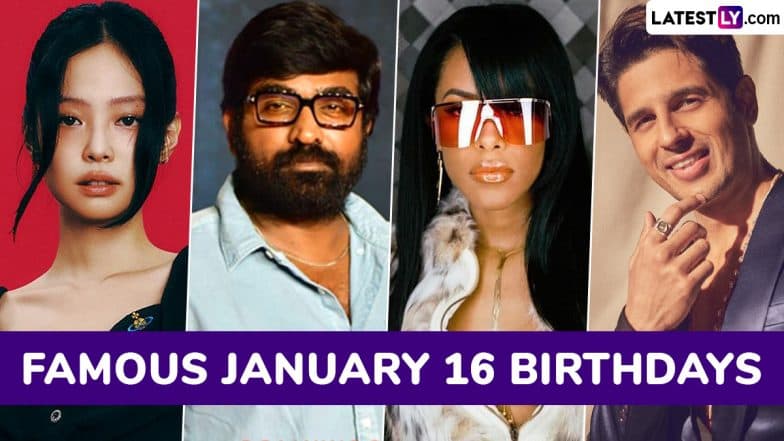 January 16 Birthdays and Birth Anniversaries: Know About Famous People and Celebrities Born on January 16