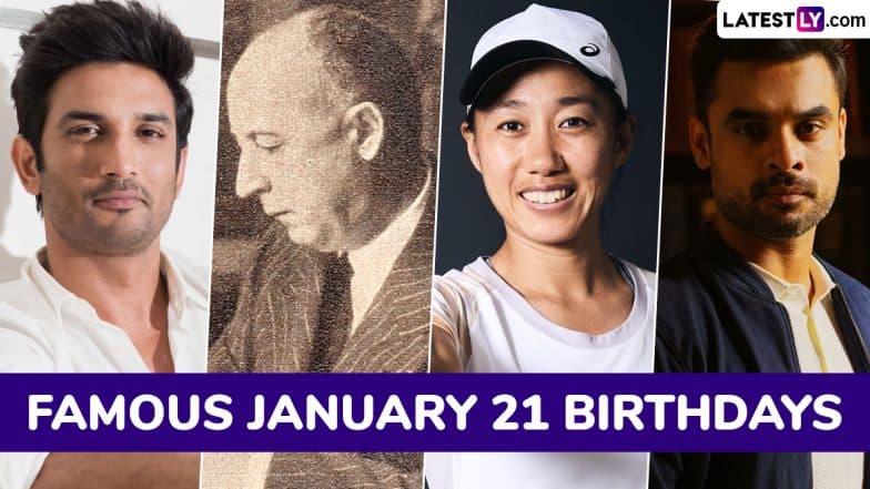 January 21 Birthdays and Birth Anniversaries: Know About Famous People and Celebrities Born on January 21 | 🛍️ Morning Tidings