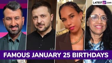 January 25 Birthdays and Birth Anniversaries: Know About Famous People and Celebrities Born on January 25