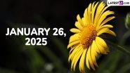 January 26, 2025 Special Days: Which Day Is Today? Know Holidays, Festivals, Events, Birthdays, Birth and Death Anniversaries Falling on Today&rsquo;s Calendar Date