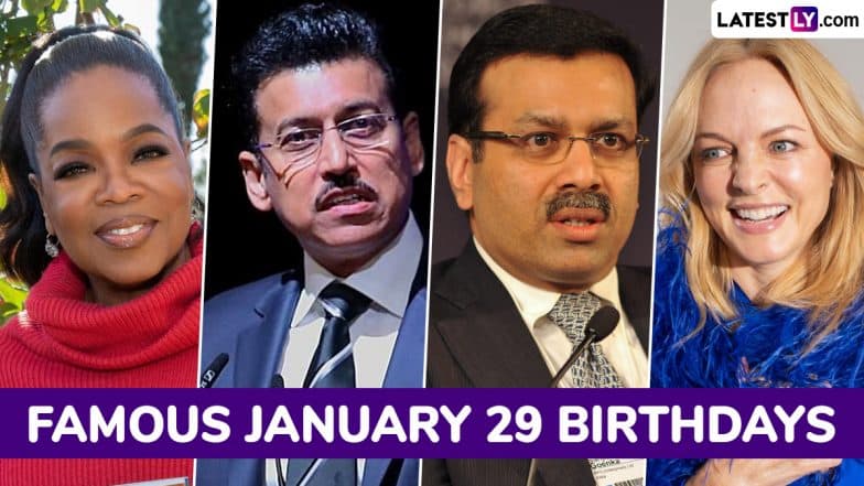 January 29 Birthdays and Birth Anniversaries: Know About Famous People and Celebrities Born on January 29