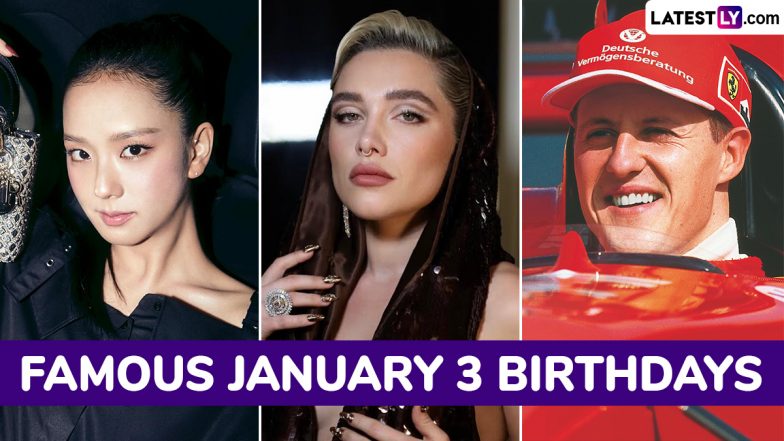 January 3 Birthdays and Birth Anniversaries: Know About Famous People and Celebrities Born on January 3