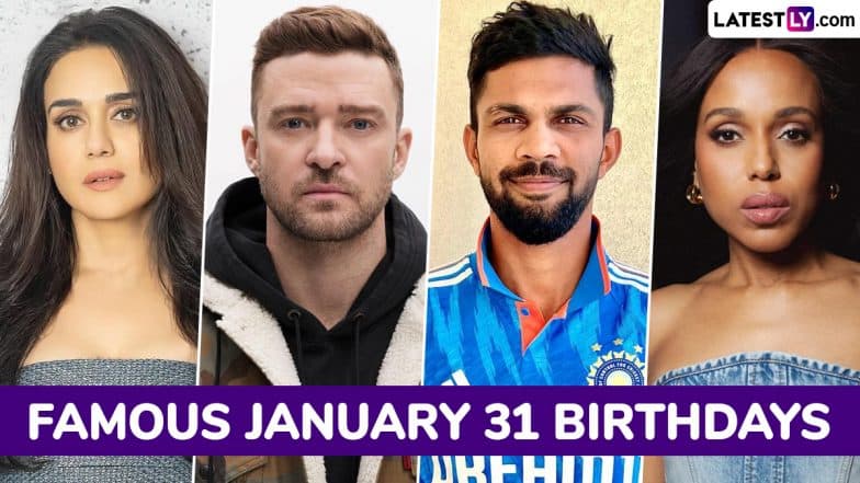 January 31 Birthdays and Birth Anniversaries: Know About Famous People and Celebrities Born on January 31