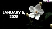 January 5, 2025 Special Days: Which Day Is Today? Know Holidays, Festivals, Events, Birthdays, Birth and Death Anniversaries Falling on Today's Calendar Date