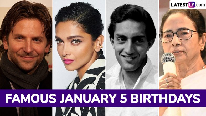 January 5 Birthdays and Birth Anniversaries: Know About Famous People and Celebrities Born on January 5