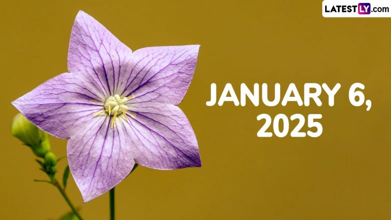 January 6, 2025 Special Days: Which Day Is Today? Know Holidays, Festivals, Events, Birthdays, Birth and Death Anniversaries Falling on Today's Calendar Date