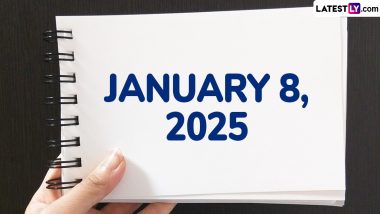 Special Days on January 8, 2025: Holidays, Festivals, Birthdays, Birth and Death Anniversaries