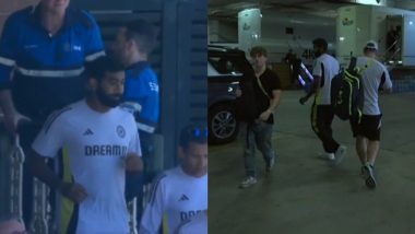 Jasprit Bumrah Injured? Star India Pacer Seen Leaving Sydney Cricket Ground to Go For Scans During IND vs AUS 5th Test 2024-25 (Watch Video)