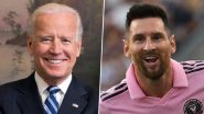 Lionel Messi to Receive Presidential Medal of Freedom, the Highest Civilian Honour, From US President Joe Biden