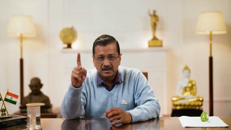 Arvind Kejriwal Unveils AAP’s 7-Point ‘Manifesto’ for Middle Class Ahead of Delhi Assembly Elections 2025, Says ‘They Are Victim of Tax Terrorism’ (Watch Video)