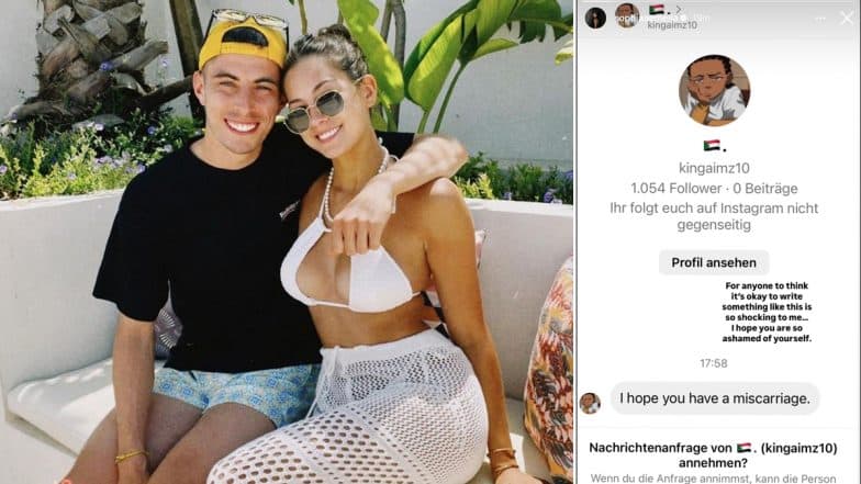 Kai Havertz’ Wife Reveals She Got Derogatory Messages After Her Husband Had His Penalty Saved During Arsenal vs Manchester United FA Cup 2024-25 Match