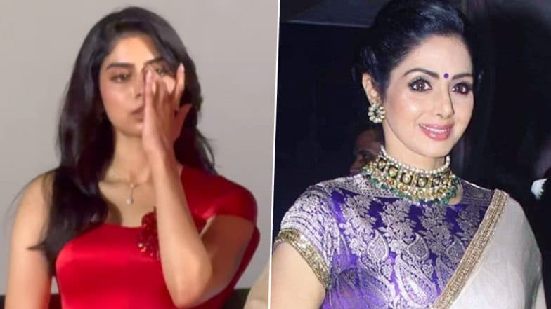 Khushi Kapoor Gets Teary-Eyed Remembering Sridevi During ‘Loveyapa’ Trailer Launch (Watch Video)