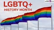 LGBT History Month 2025 Quotes: Share Thoughtful Messages, HD Images, Sayings and Wallpapers To Celebrate the Month-Long Observance Dedicated To LGBTQ+ Community