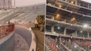 'Even L&T Employees Won't Be Able to Finish This...' Fans React to Pakistan Sports Journalist's Video of Under Construction Gaddafi Stadium As Deadline Day Nears Ahead of ICC Champions Trophy 2025