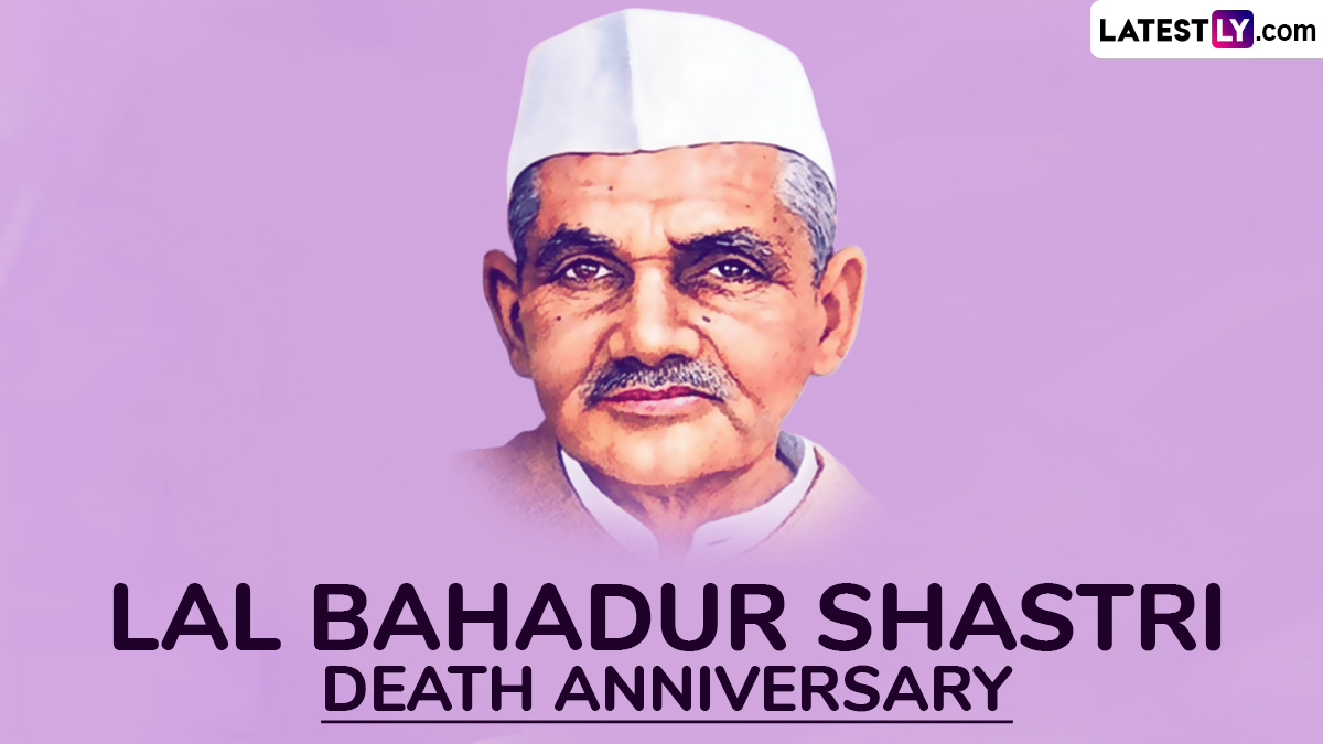 Festivals & Events News | When Is Lal Bahadur Shastri Death Anniversary ...