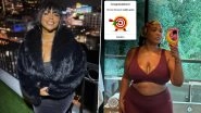 Lizzo Shares Weight Loss Update in Latest Instagram Post, American Rapper and Singer Reveals She Has Successfully Reached Her Weight Release Goal, Says &lsquo;I Did It!&rsquo; (View Pictures)
