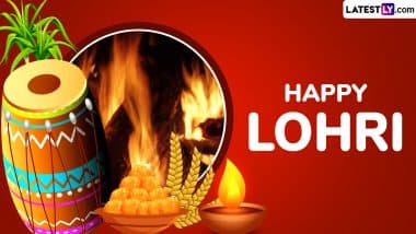 Happy Lohri 2025 Images, WhatsApp Status and HD Wallpapers for Free Download Online: Share Lohri Greetings, Quotes and Facebook Messages With Family and Friends