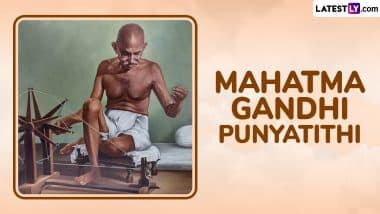 Mahatma Gandhi Punyatithi 2025 Messages: Share Quotes, Martyrs’ Day HD Images, Wallpapers and Greetings To Honour the Legacy of the Father of the Nation